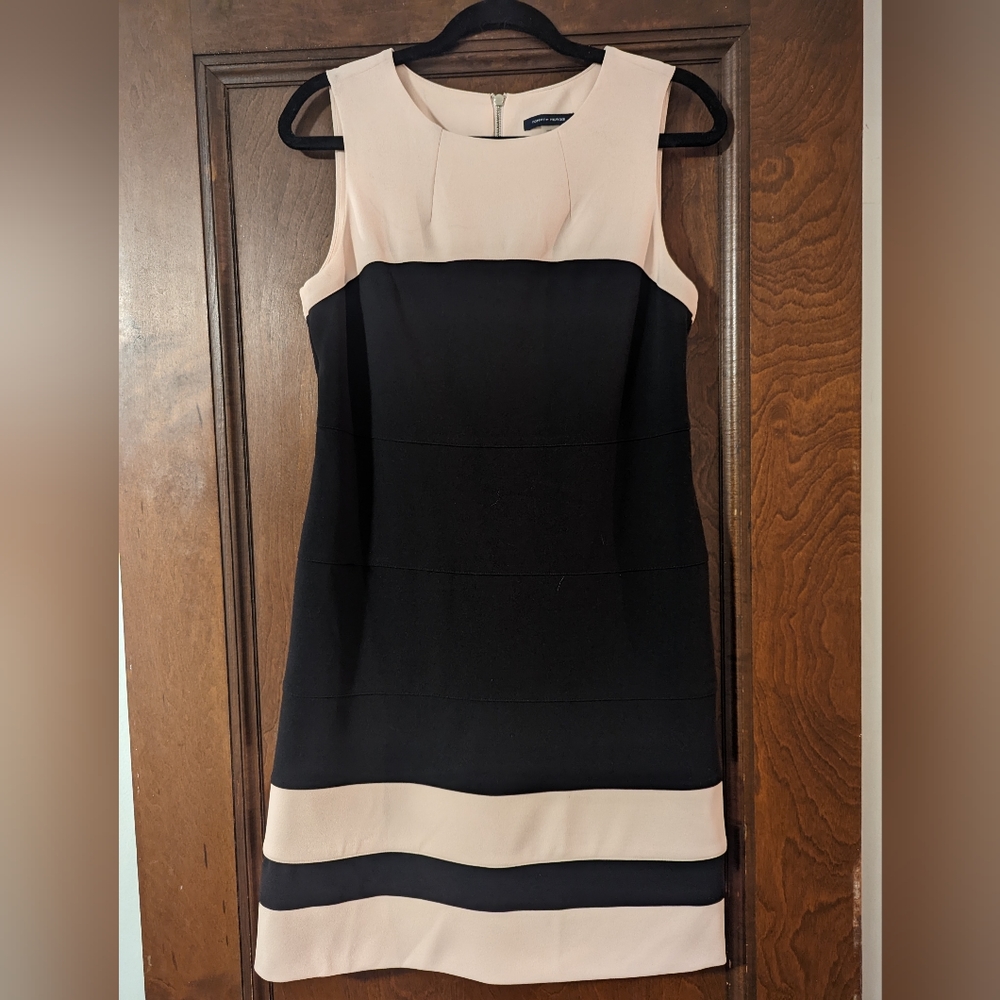 Tommy Hilfiger pale pink striped dress